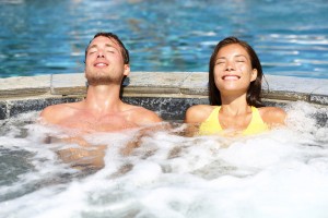 Wellness in Lippstadt Hotels Whirlpool für Hotelgaste entspannen