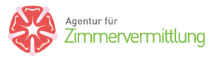 Logo Accommodation Service Lippstadt with Lipperose and Text Agentur für Zimmervermittlung