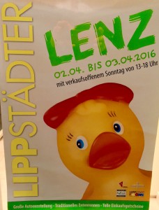 Lipptädter Lenz 2016 Plakat