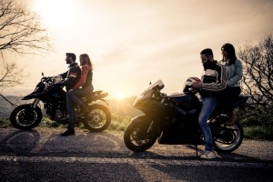 Motorrad fahren - auch als Mitfahrer eine tolles Erlebnis
