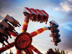 "Herbstwoche" - the funfair in Lippstadt offers thrill rides too 